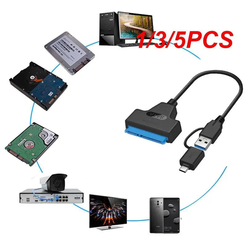 USB 3.0 2.0 ̺, ִ 6 Gbps, 2.5 ġ  HDD SSD ϵ ̺ SATA 3 22  , USB 3.0-Sata III, 1 PCs, 3 PCs, 5PCs